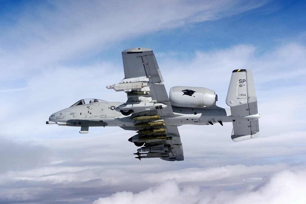 A-10 Warthog. Foto: U. S. Air Force