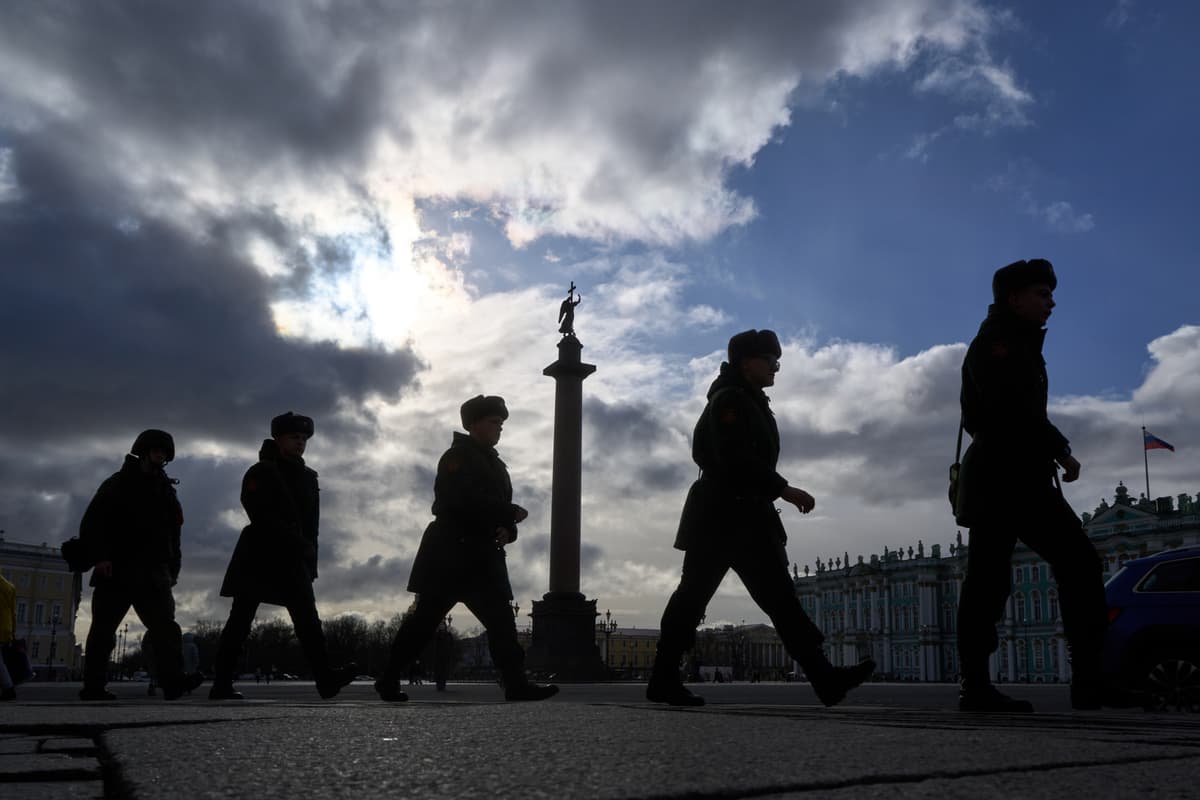 Ruskí vojaci v Petrohrade. Foto: TASR/AP
