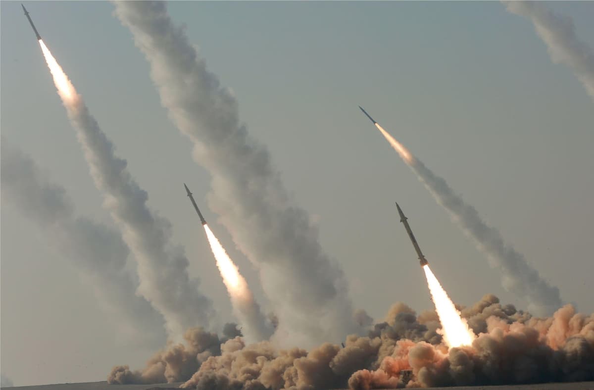 Iránske balistické rakety Fatah 110. Foto: Dirgantara / Alamy / Profimedia
