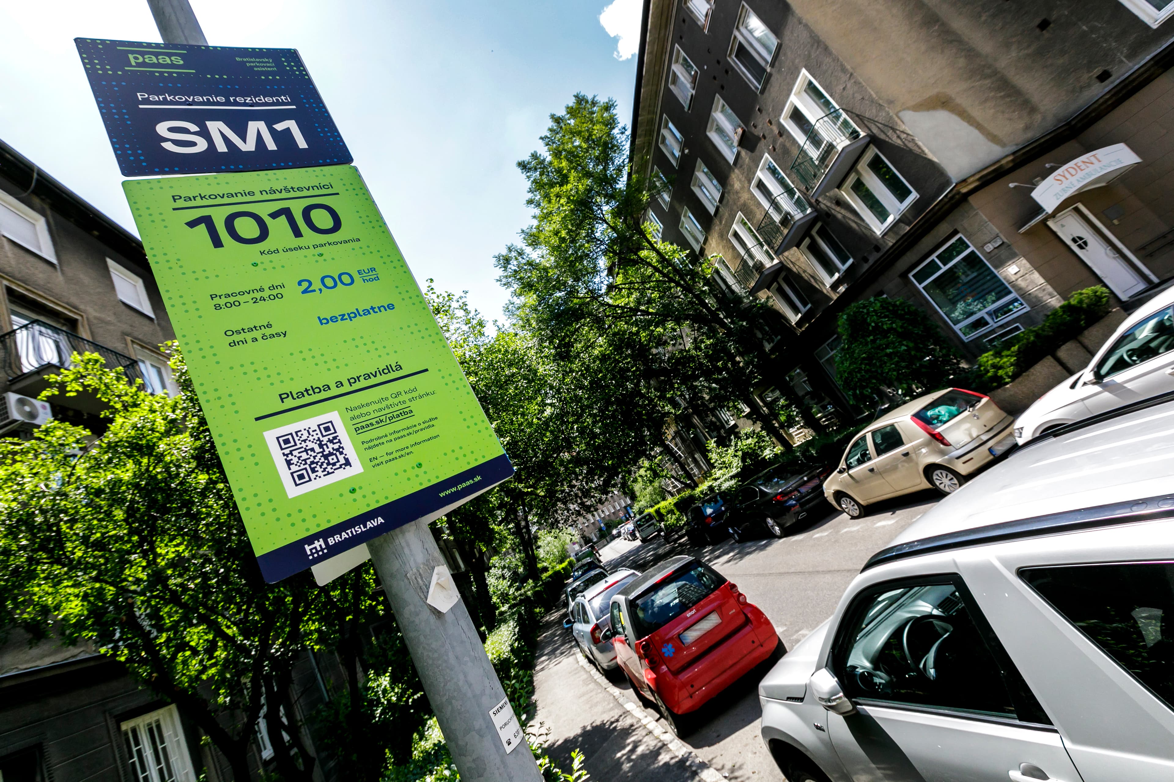 Bratislavský parkovací systém ilustračná fotka. Foto:TASR/Dano Veselský