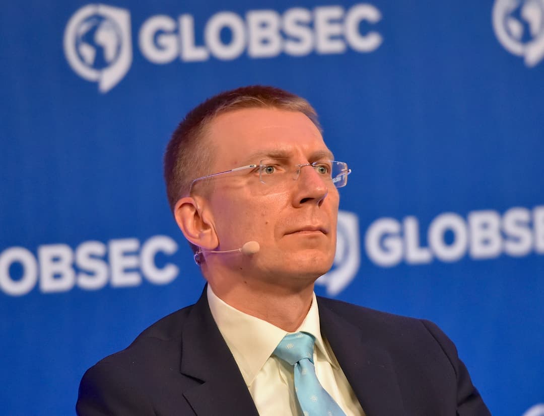 Lotyšský prezident Edgars Rinkevičs. Foto: TASR/Pavol Zachar