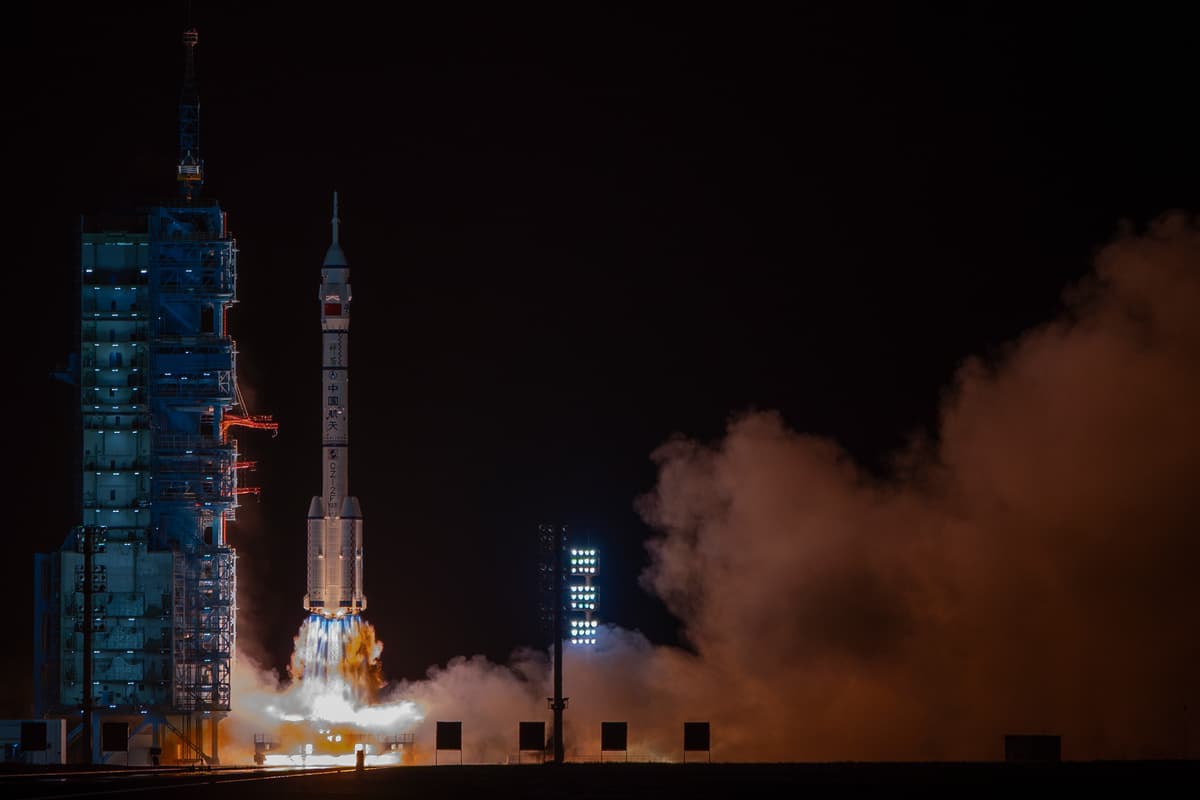 Štart Šen-čou 23. Foto: TASR/AP