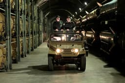 Podzemná raketová základňa Revolučných gárd v roku 2025. Foto: AFP / IRAN'S REVOLUTIONARY GUARDS WEBSITE / AFP / Profimedia