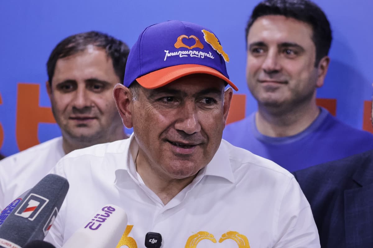 Nikol Pašinjan. Foto: TASR/AP