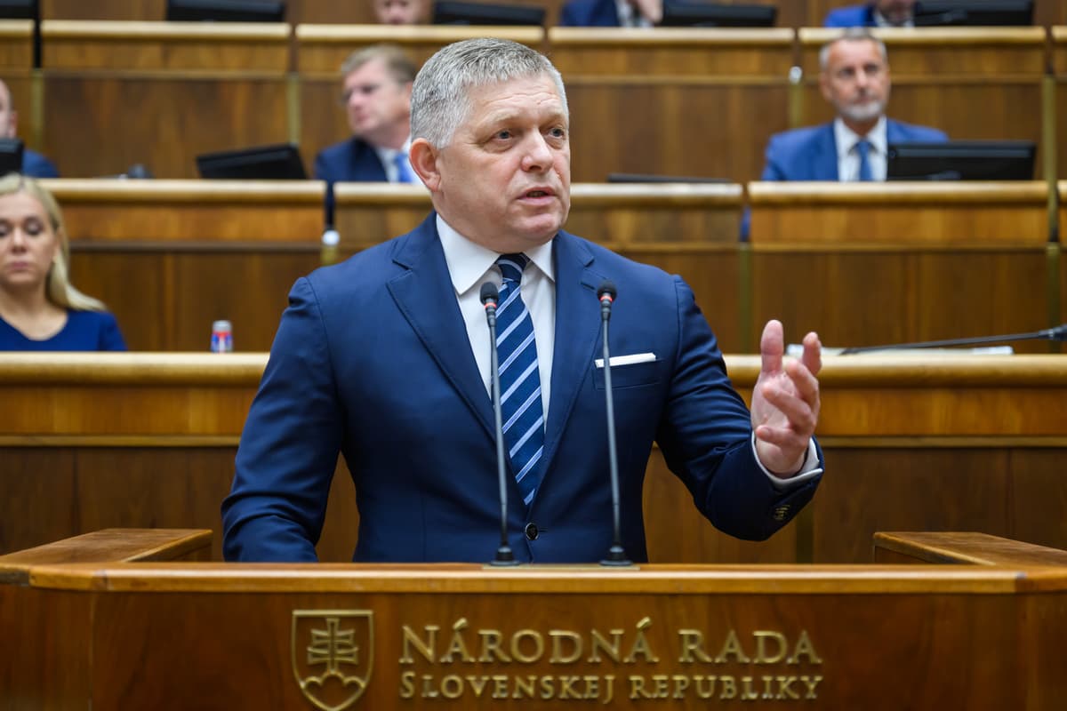Robert Fico. Foto: TASR / Jaroslav Novák