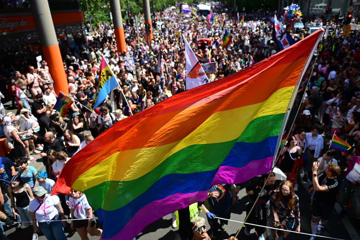 Berlínsky Pride v roku 2026. Foto: TASR/AP