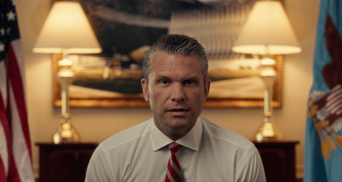 Pete Hegseth. Foto: X