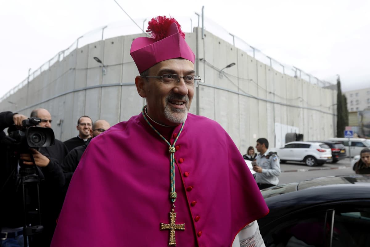 Pierbatista Pizzaballa. Foto ABED AL HASHLAMOUN / EPA / Profimedia