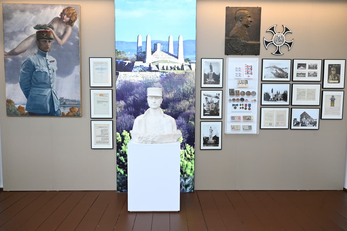 V rodnom dome Milana Rastislava Štefánika na Košariskách vznikla nová expozícia s viac ako 400 artefaktmi s názvom Milan Rastislav Štefánik. Foto:TASR/Radovan Stoklasa