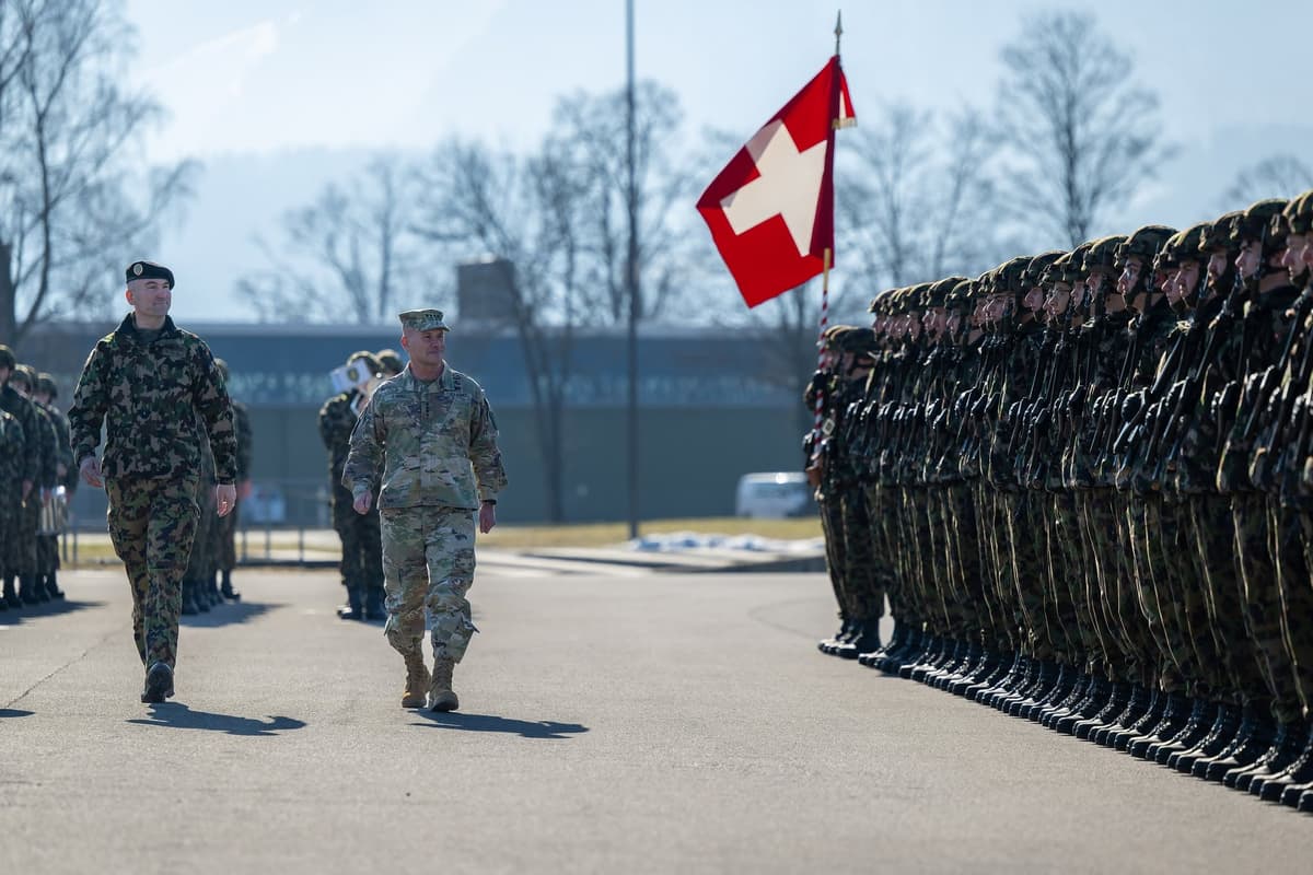Švajčiarski vojaci, ilustračný obrázok. Foto: Schweizer Armee/Facebook
