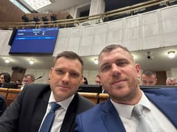Filip Kuffa a Tomáš Taraba. Foto: FB/Filip Kuffa • SNS - ŽIVOT NS