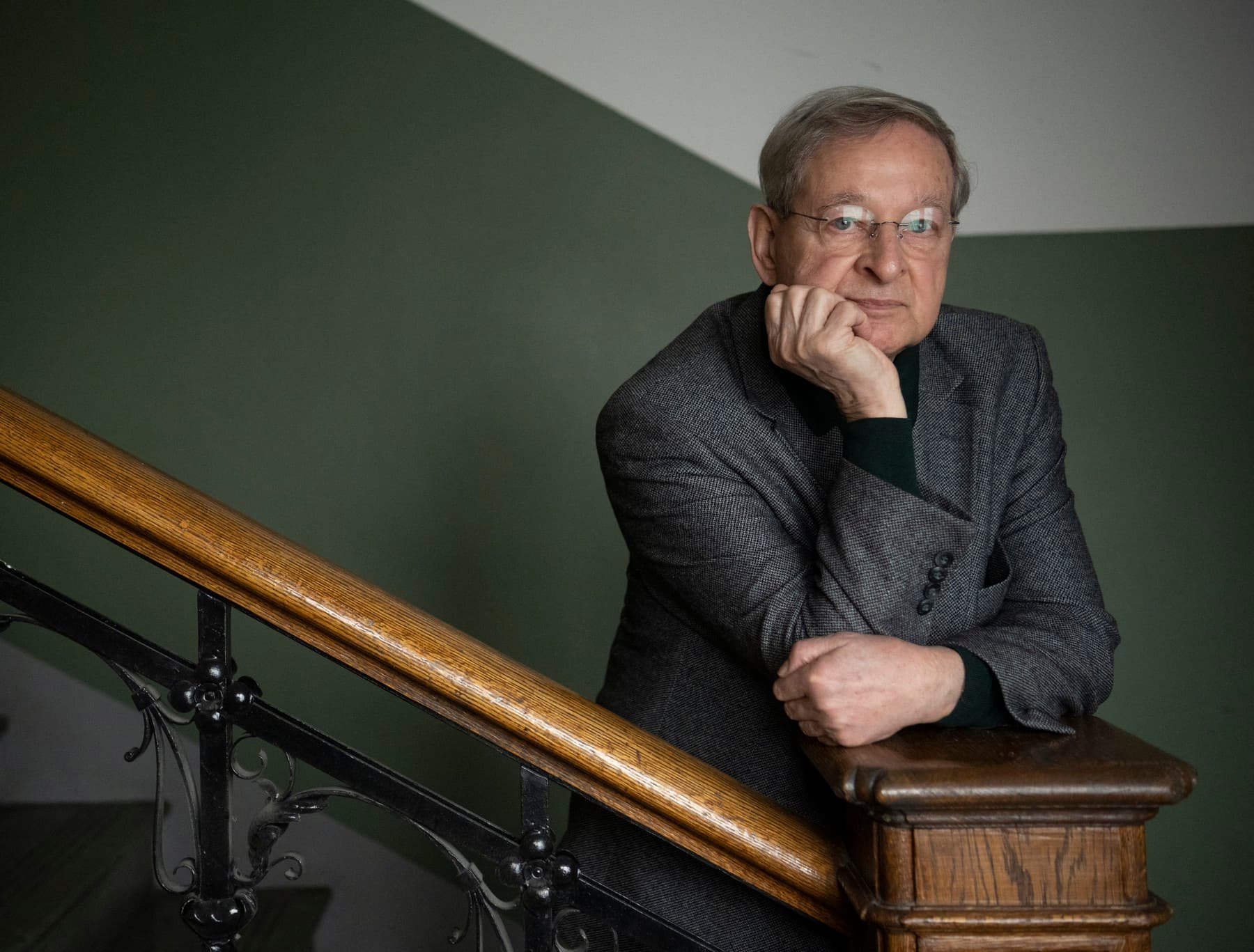 Péter Nádas. Foto: FREDRIK SANDBERG / TT NEWS AGENCY / TT News Agency via AFP / Profimedia