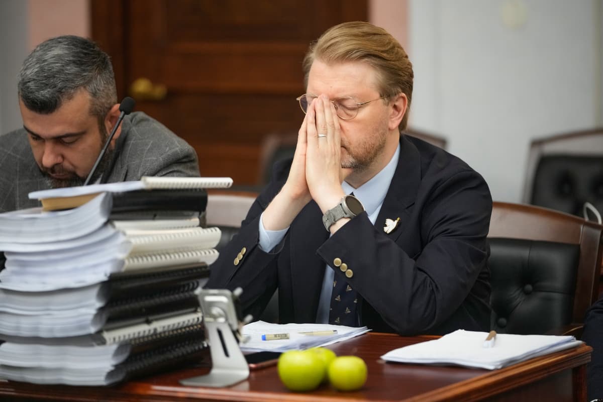 Líder ruskej liberálnej strany Jabloko Nikolaj Rybakov. Foto:TASR/AP Photo/Pavel Bednyakov