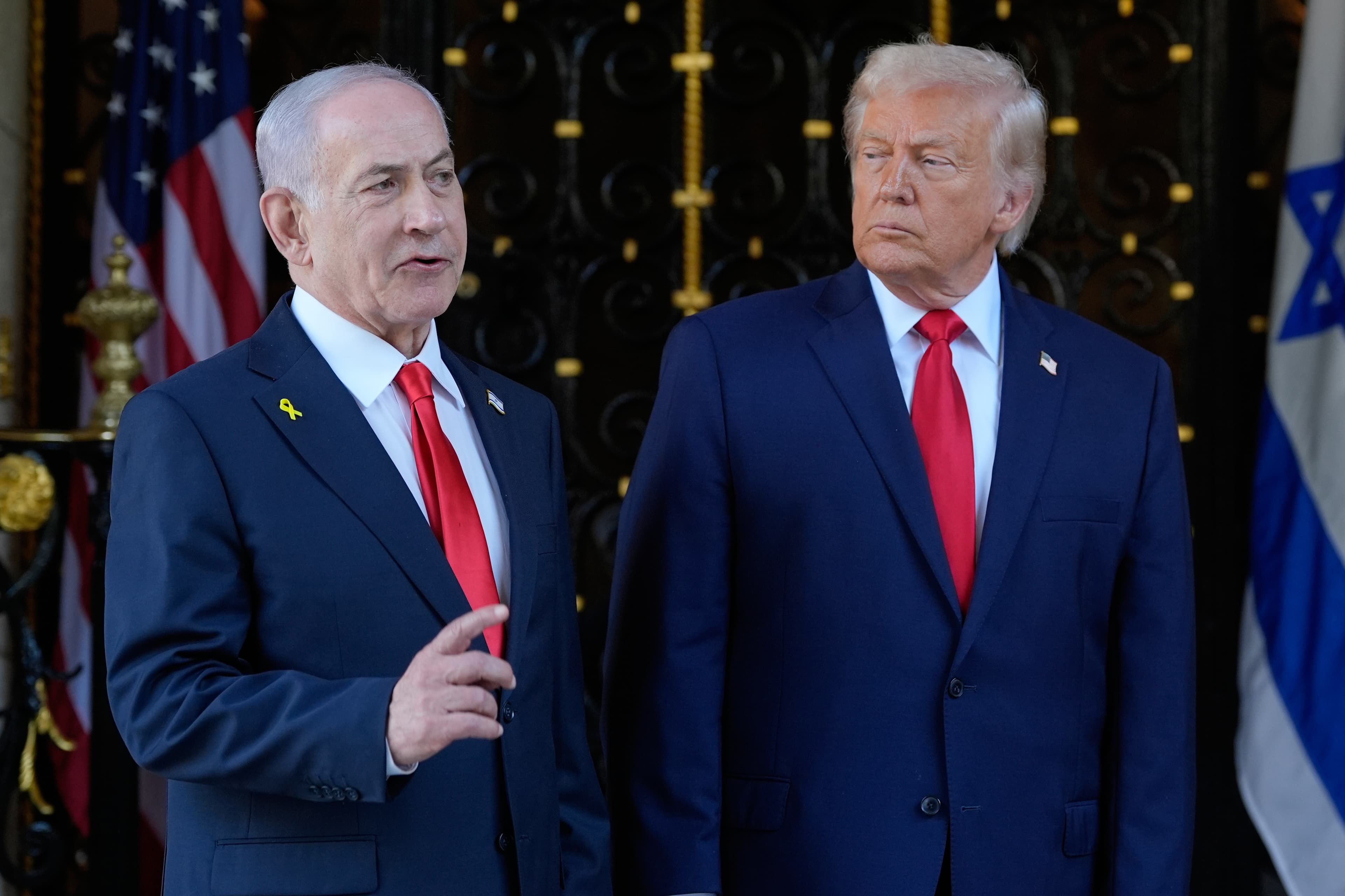Donald Trump a Benjamin Netanjahu. Foto: TASR/AP